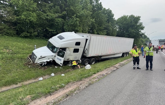 Hazmat Called After Truck Leak Shuts I-40 East
