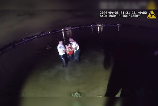 Heart-Stopping Bodycam Shows Tampa Deputies Dive In To Save Woman From Sinking Car