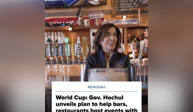 Hochul's Fast-Track Booze Permit Sets Stage for World Cup Street Parties Across New York