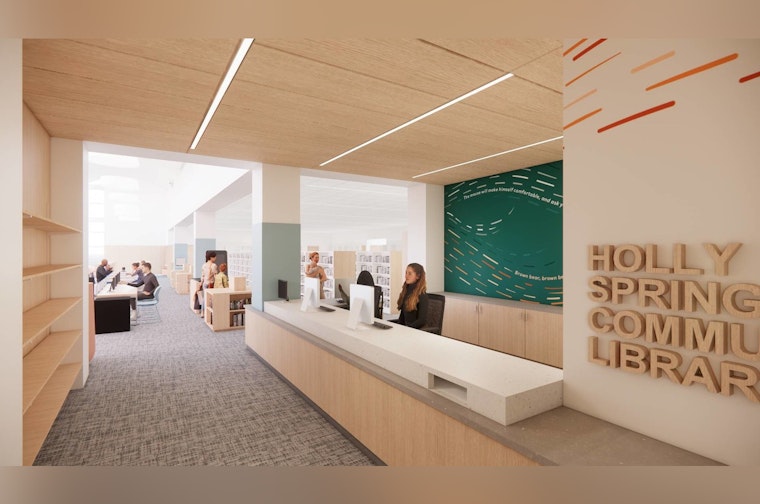 Holly Springs Library Going Dark This Spring For Big-Ticket Facelift