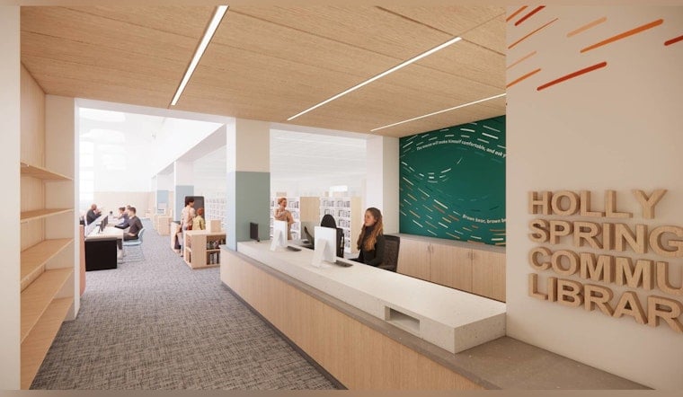 Holly Springs Library Going Dark This Spring For Big-Ticket Facelift