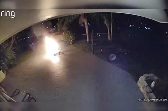 Hollywood Woman Bolts As Thrift-Store Wheelchair Erupts In Fiery Driveway Close Call