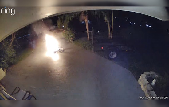 Hollywood Woman Bolts As Thrift-Store Wheelchair Erupts In Fiery Driveway Close Call
