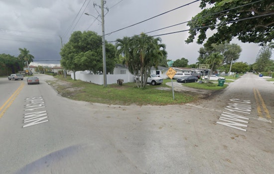 Homicide Cops Swarm Biscayne Gardens Block Near NW 143rd Street
