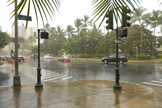 Honolulu Stuck In A Sticky Drizzle As Showers Linger All Week