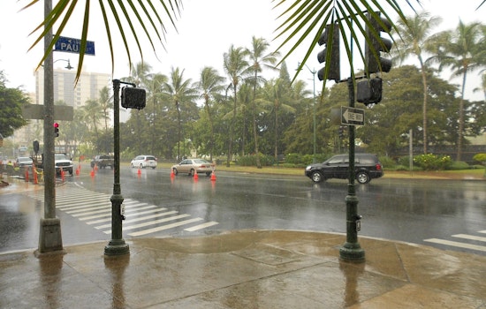 Honolulu Stuck In A Sticky Drizzle As Showers Linger All Week