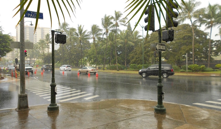 Honolulu Stuck In A Sticky Drizzle As Showers Linger All Week