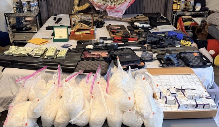 Houston Gun-and-Drug Sweep Nets 31 Weapons, Meth And Xanax