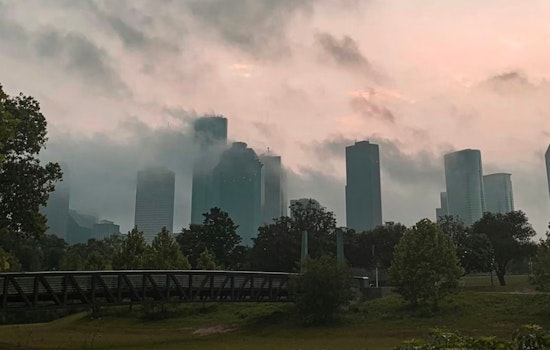 Houston Wakes In A Foggy Sauna Before Heat Cranks Up And Winds Kick In