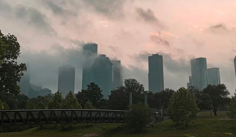 Houston Wakes In A Foggy Sauna Before Heat Cranks Up And Winds Kick In