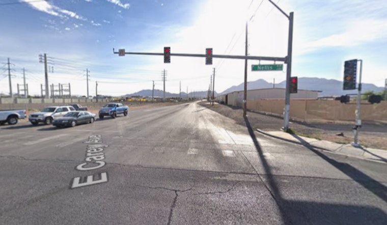 Huge Blaze Brings Nellis Boulevard To A Standstill In East Las Vegas
