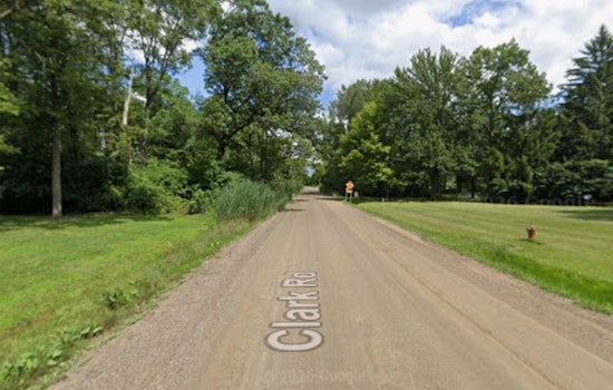 Huron Township Parents Fume After School Bus Skids Into Ditch on Crumbling Clark Road