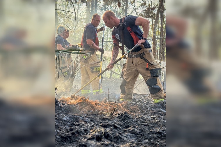 Jacksonville B-Shift Fire Crews Run Ragged By Brush, House And Landfill Fires