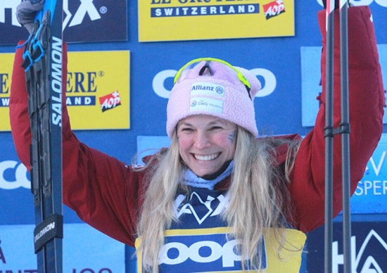 Jessie Diggins Celebrates Retirement With Fans in St. Paul