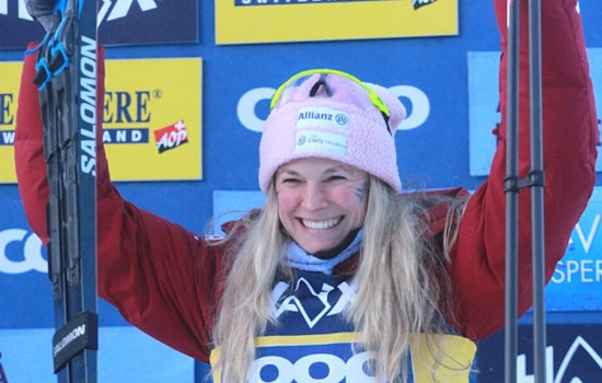 Jessie Diggins Celebrates Retirement With Fans in St. Paul