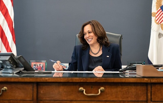 Kamala Harris Brings Beltway Spotlight To Abravanel Hall Crowd