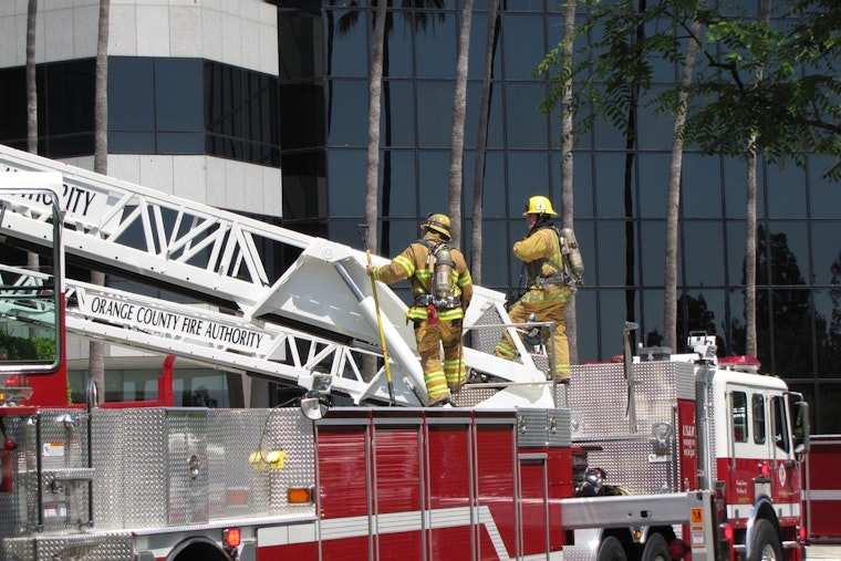 Katella Chaos As Three-Alarm Fire Rips Through Stanton Apartments