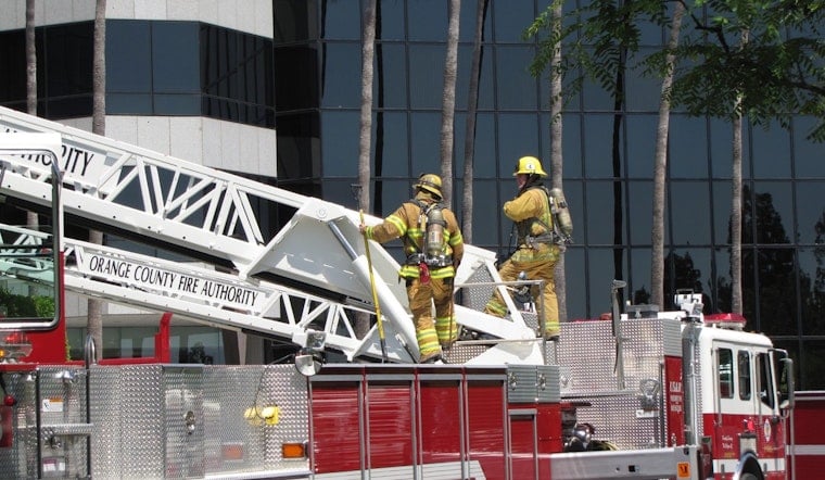 Katella Chaos As Three-Alarm Fire Rips Through Stanton Apartments