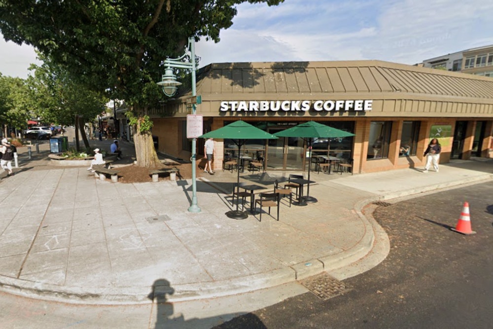 Kirkland's Old Starbucks Gets a Bubbly Makeover With Late-Night Croissant Bar