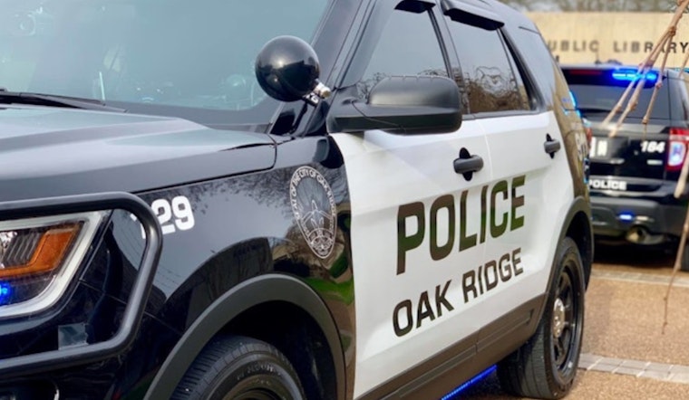 Knoxville Man Arrested After Oak Ridge Police Chase