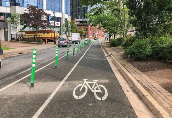 L.A. Adds Protected Bike Lanes Along Spring and Alameda in Chinatown