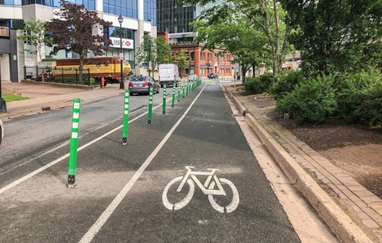 L.A. Adds Protected Bike Lanes Along Spring and Alameda in Chinatown
