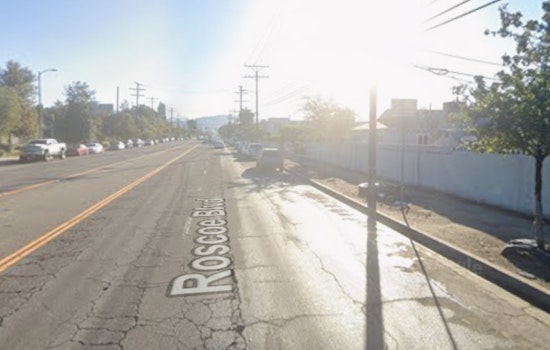 LAFD Knocks Down Sun Valley Brush Blaze Along Roscoe