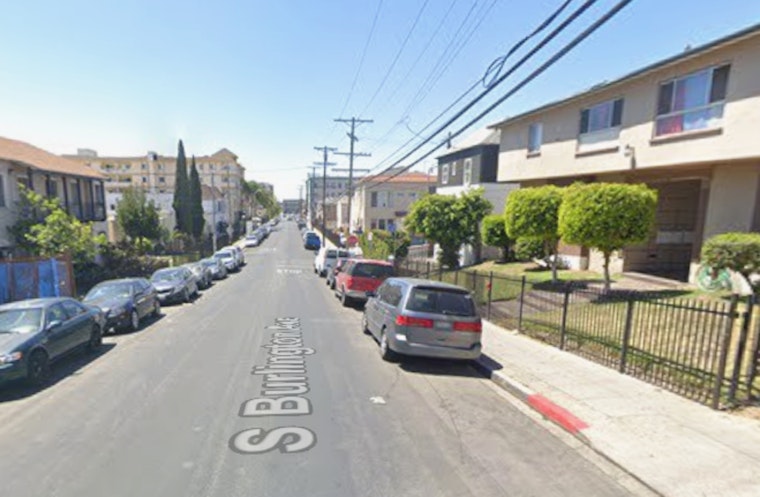 LAFD Knocks Down Westlake Apartment Fire on Burlington