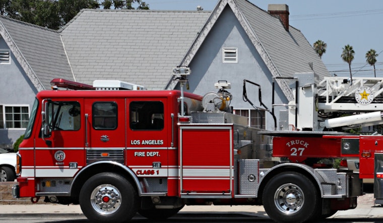 LAFD Responds Cautiously to Smoky Standoff at East Hollywood Abandoned Building