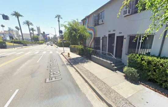 LAFD Responds to Structure Fire Near Magic Castle in Hollywood