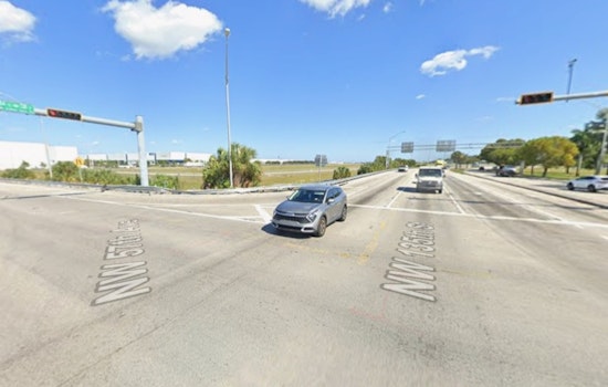 Late-Night Fiery Wreck Kills Driver by Opa-Locka Airport