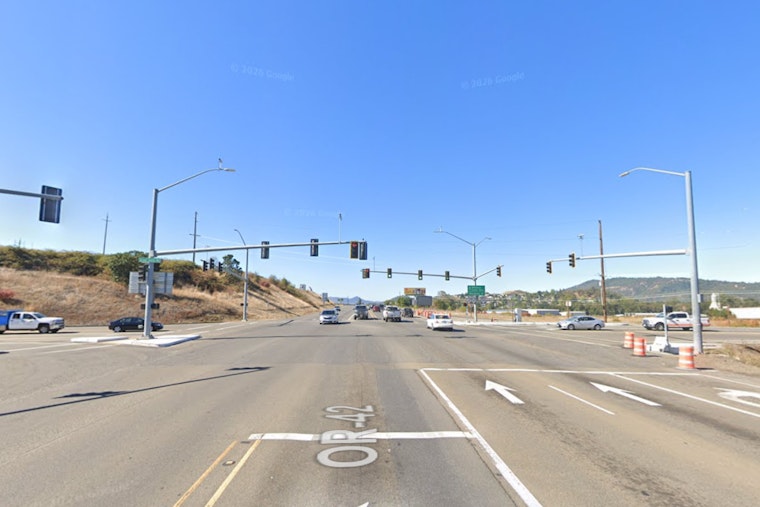 Late-Night Highway Horror South of Roseburg as Eugene Woman Is Killed Crossing OR 42