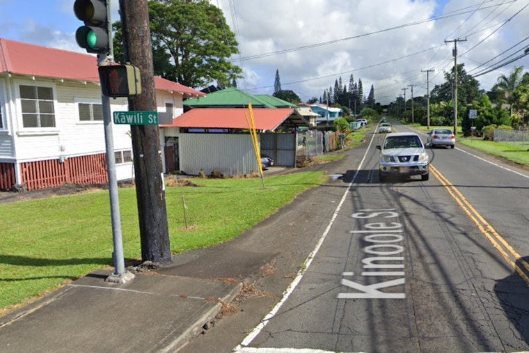 Late-Night Hilo Dirt Bike Crash Turns Downtown Intersection Deadly