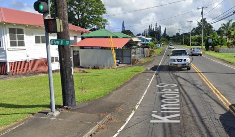 Late-Night Hilo Dirt Bike Crash Turns Downtown Intersection Deadly