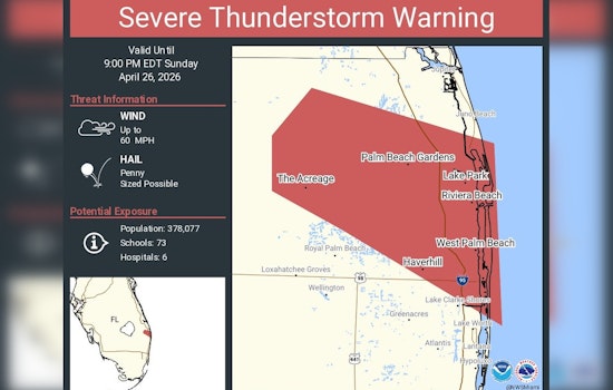 Late-Night Storm Scare Puts West Palm Beach On Edge