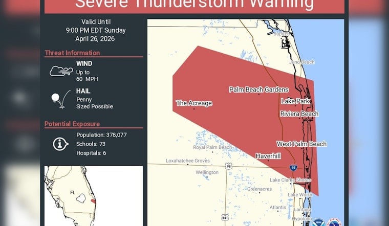 Late-Night Storm Scare Puts West Palm Beach On Edge