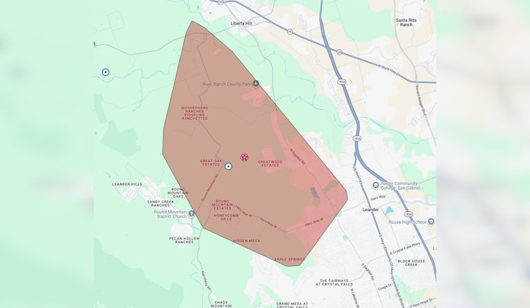 Leander Goes Dark As PEC Outage Knocks Power To 5,175 Meters