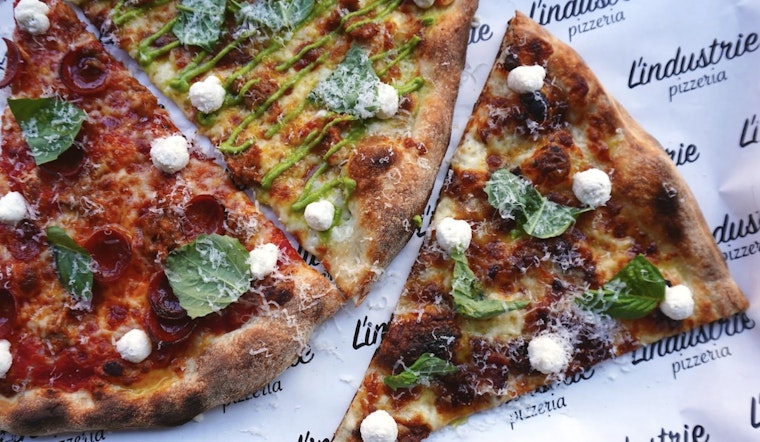 Little Italy Goes Wild For L’Industrie’s Burrata Slice