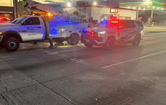 Live Wire Turns 249 Service Road Into No-Go Zone In Harris County