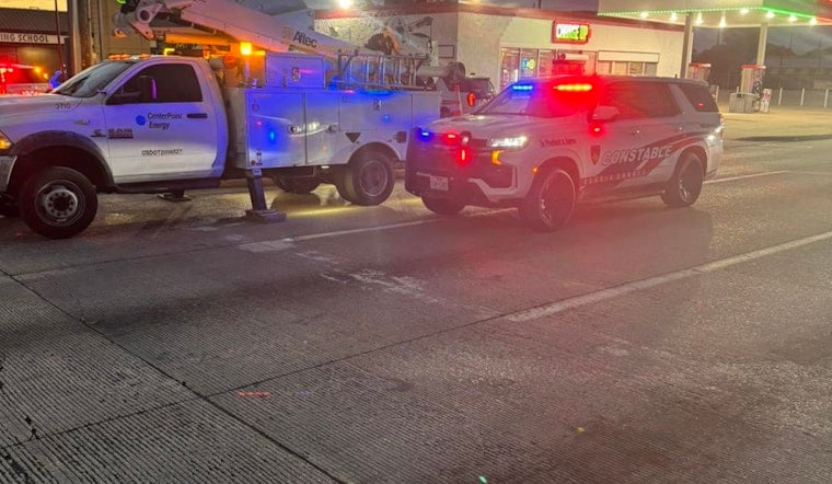 Live Wire Turns 249 Service Road Into No-Go Zone In Harris County