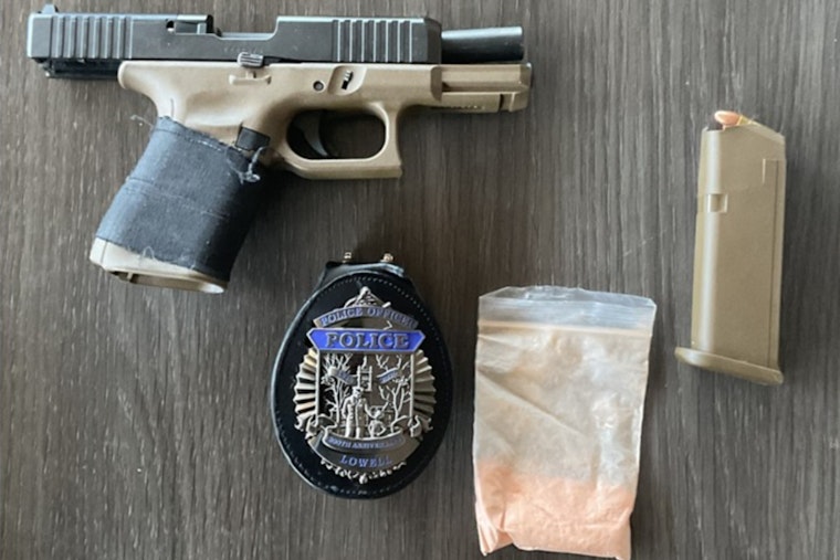 Lowell Traffic Stop Turns Tense as Cops Seize Loaded Gun