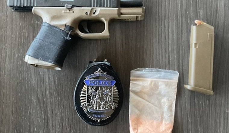 Lowell Traffic Stop Turns Tense as Cops Seize Loaded Gun