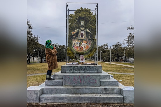 Lower Ninth Ward Big Chief Crashes Venice Art World