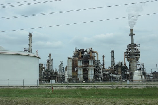 Twin 350-Foot Towers Boom Out Of Houston Refinery Skyline