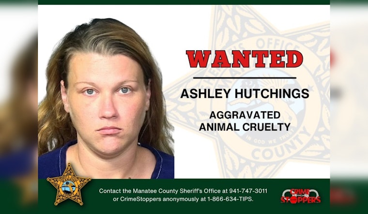 Manatee Deputies Seek Suspect In Aggravated Animal Cruelty Case
