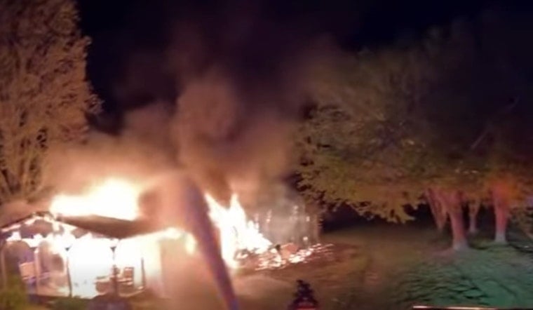 Maury County House Fire Threatens 1,000-Gallon Propane Tank