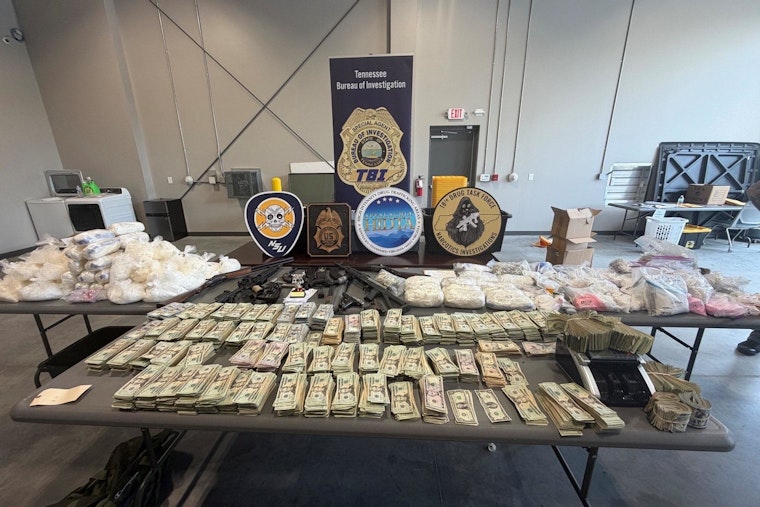 Metro Cops Haul In 200 Pounds Of Dope, Cash And Guns Across Middle Tennessee