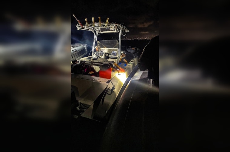 Midnight Ghost Boat Busted Off Miami Coast, 25 Nabbed In Alleged Smuggling Run