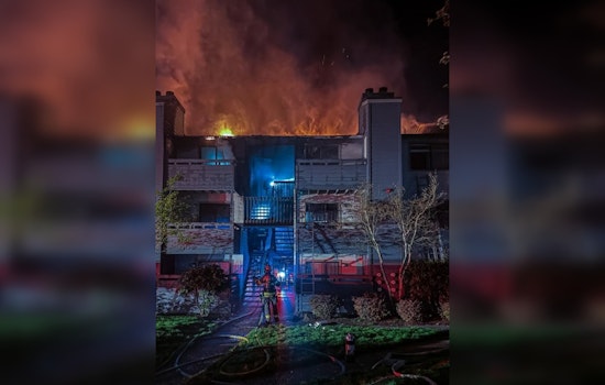 Midnight Mountlake Terrace Blaze, Firefighters Snag Couple And Dog From Third-Floor Window