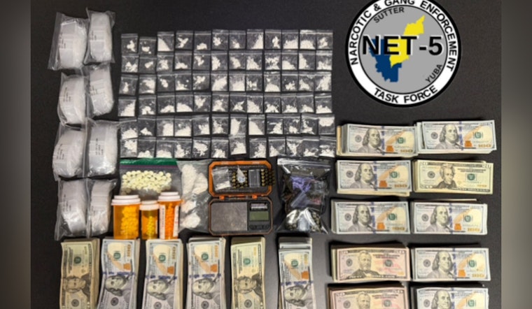 Miles Avenue Drug Raid In Yuba City Turns Up Cash, Pills And Fake IDs